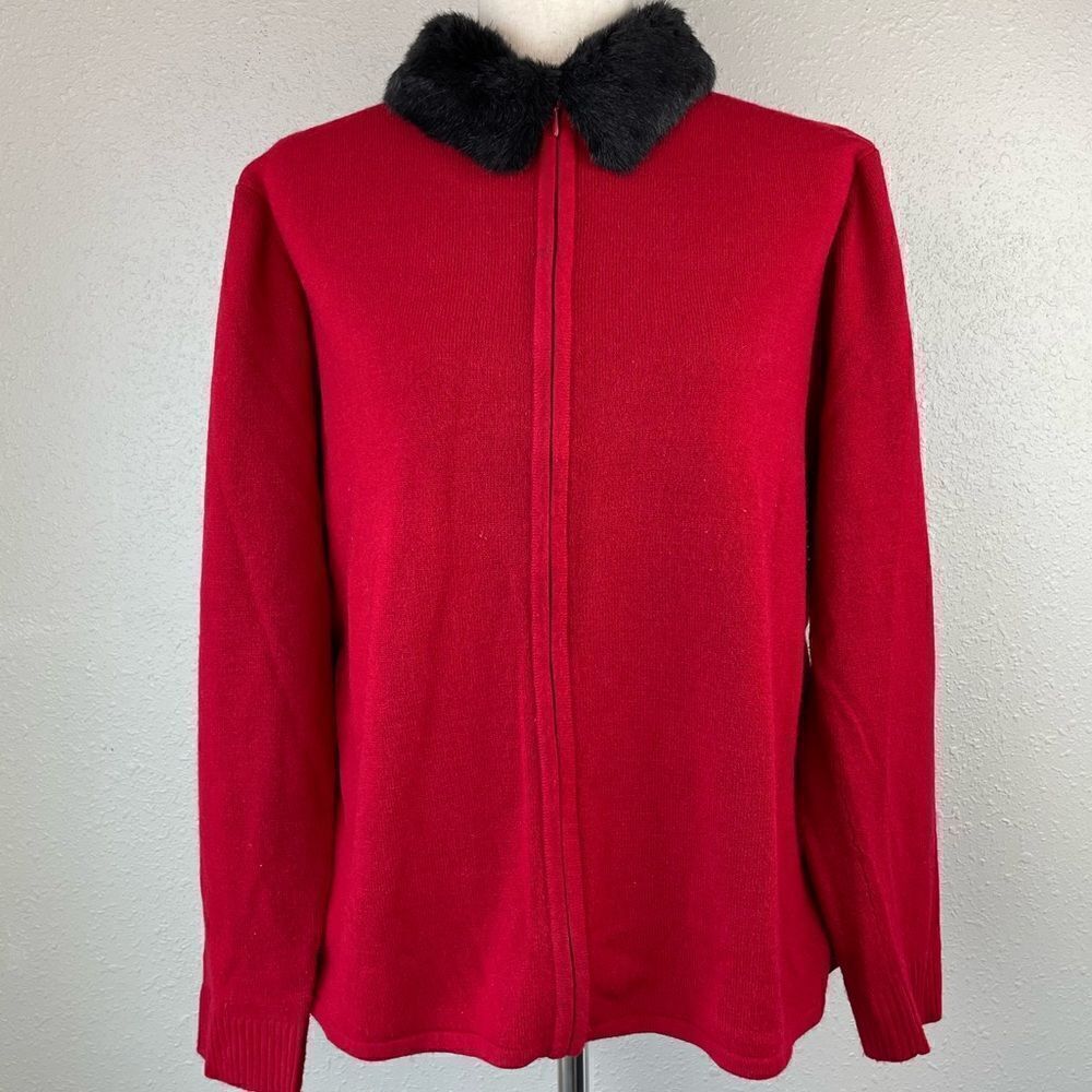 Maggie McNaughton Full Zip Jacket Size 1X EUC